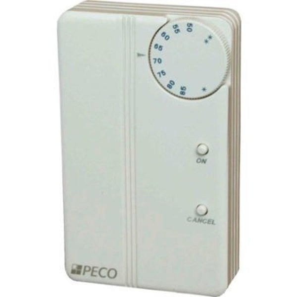 Peco PECO Trane Compatible Zone Sensor SP155-065 With Temp Adjust, On-Cancel 69314